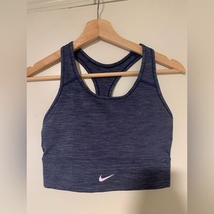 Blue Nike Sports Bra
